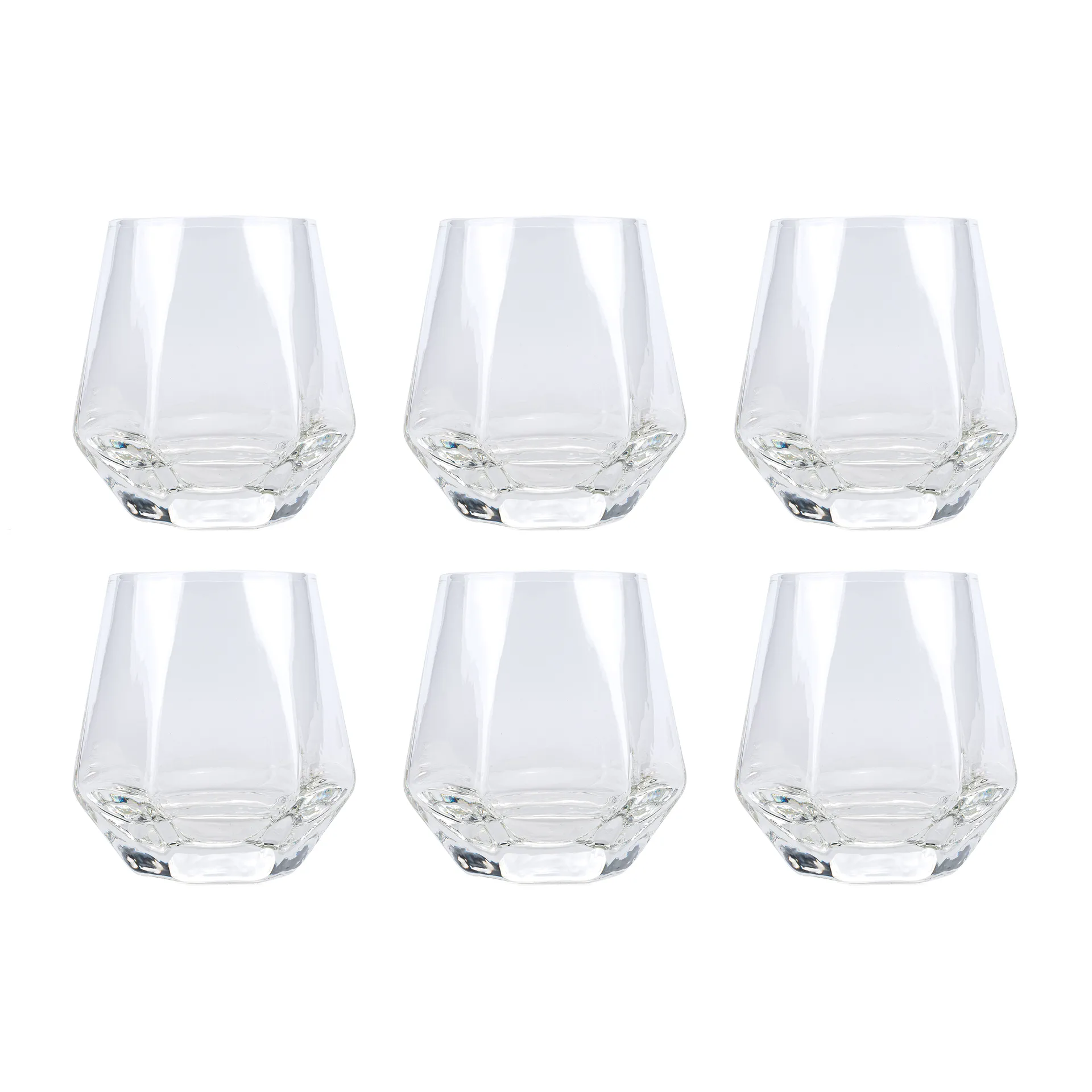 Hexa glas 30 cl 6-pack, Transparant Vargen & Thor