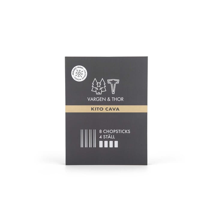 Kito Chopsticks eetstokjes 4-pack, Cava Vargen & Thor