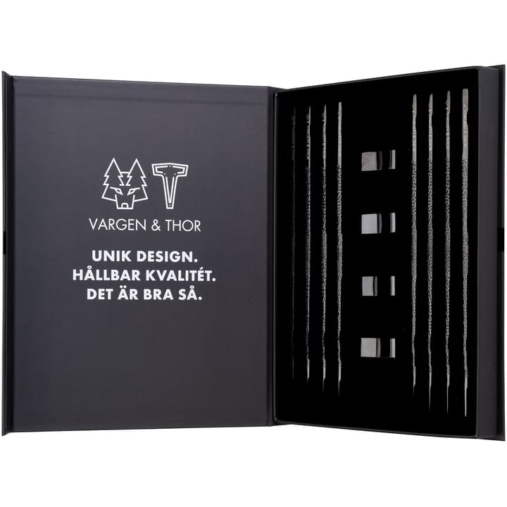 Kito Chopsticks eetstokjes 4-pack, Zwart Vargen & Thor