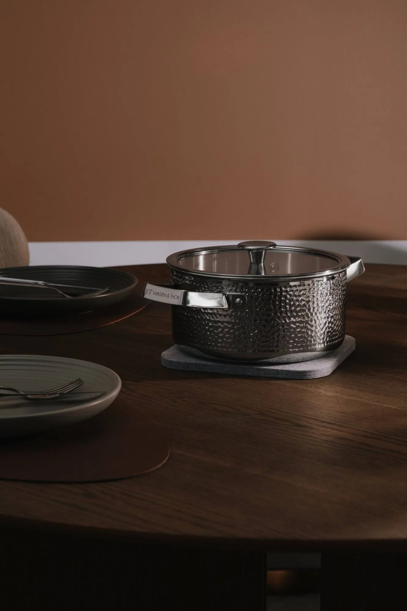 Kroma Bark braadpan, Gepolijst staal, 2,8 l Vargen & Thor