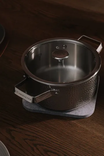 Kroma Bark braadpan - Gepolijst staal, 2,8 l - Vargen & Thor