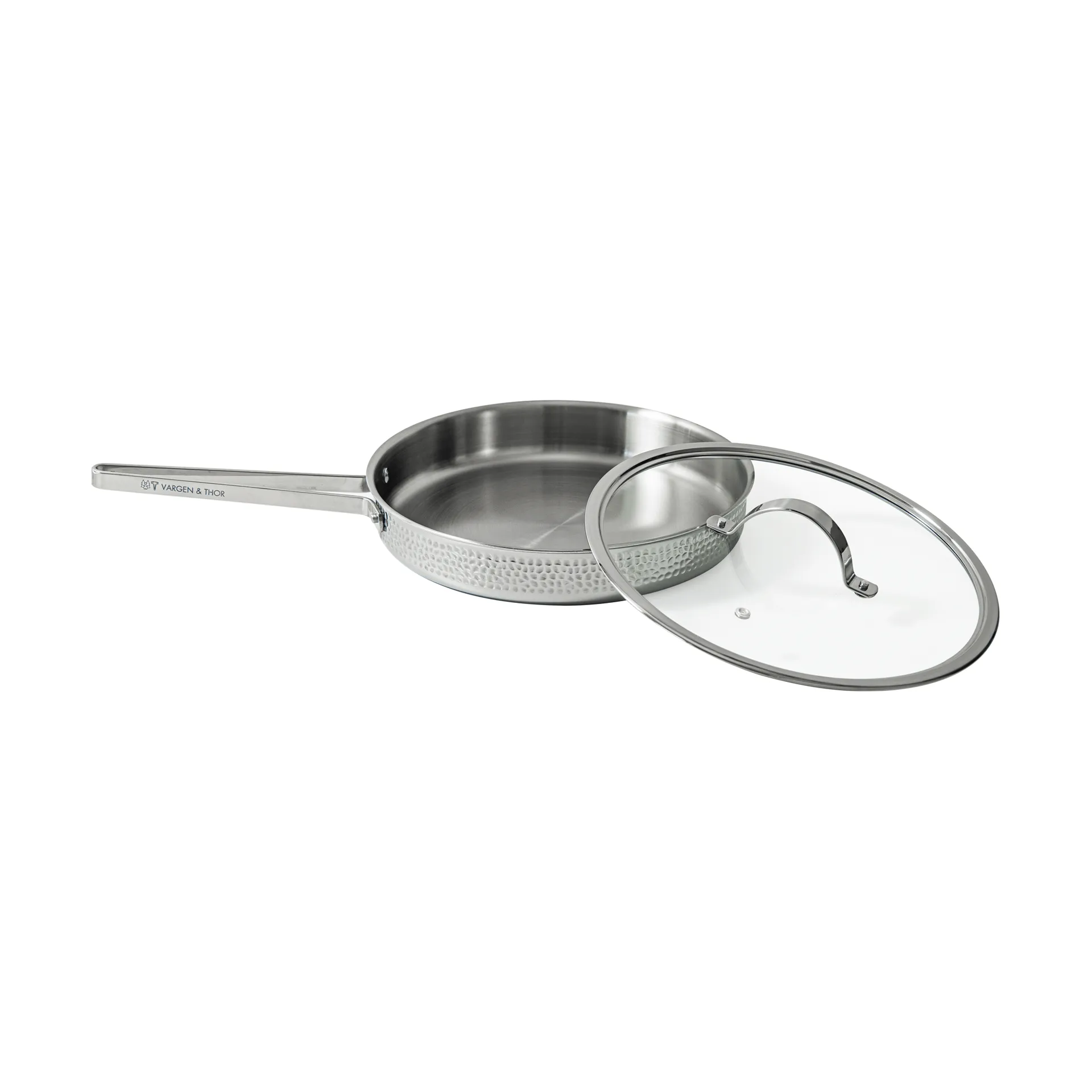 Kroma Modell M1K koekenpan, Gepolijst staal, Ø28 cm Vargen & Thor