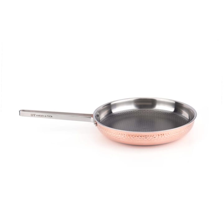 Mjölner gehamerde koekenpan van koper, Model Yb, Ø28 cm Vargen & Thor