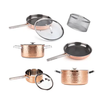 Mjölner pannenset - Koppen, XL, 10-delig - Vargen & Thor