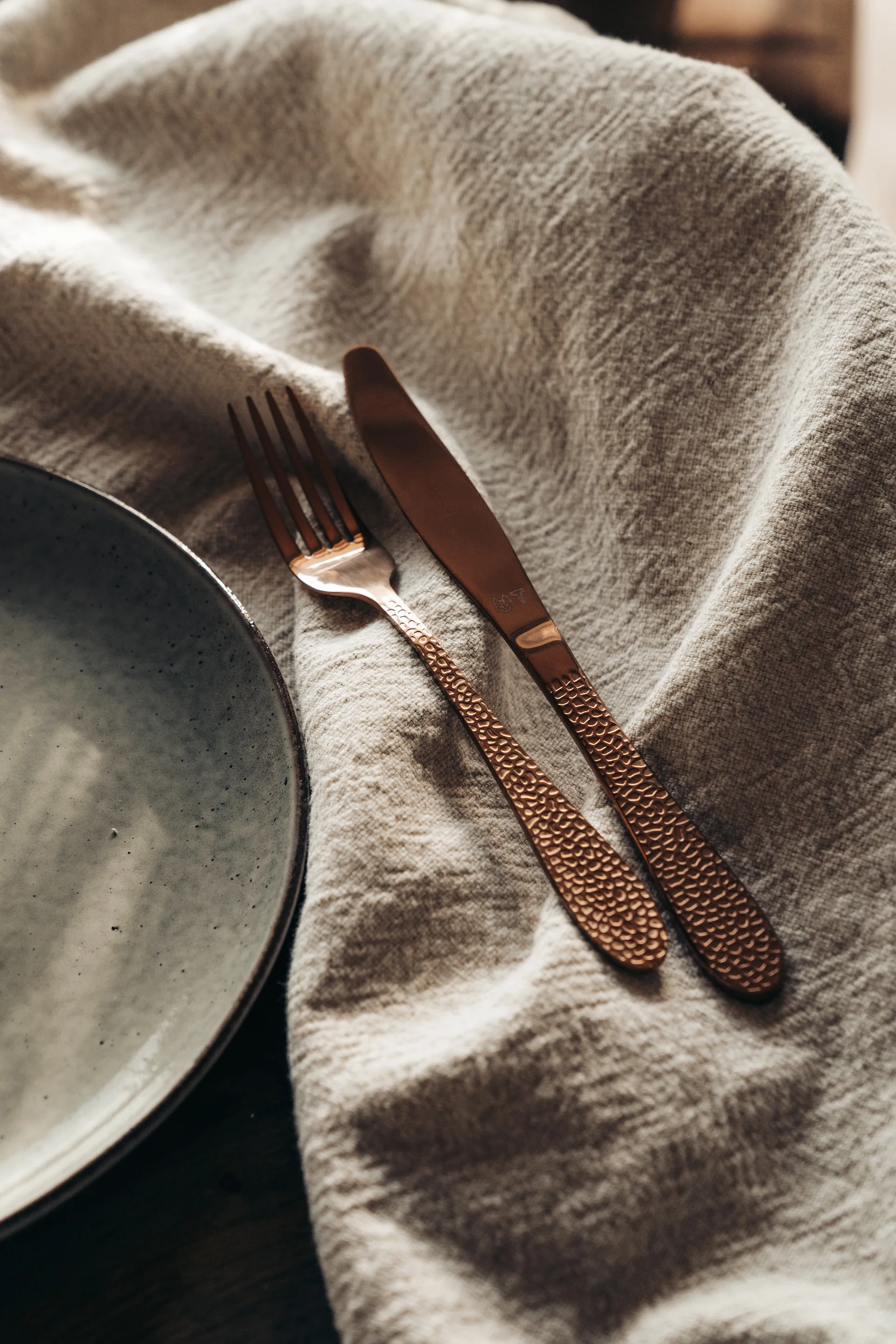 Vargen & Thor bestekset 16-delig, Fenix, koper Vargen & Thor