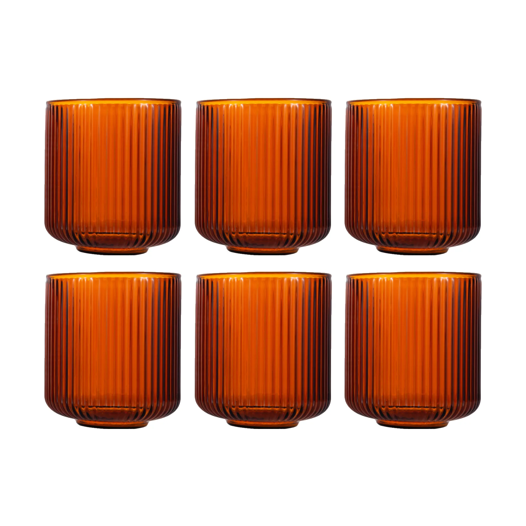 YKON glas 6-pack 41 cl, Barnsteen amber Vargen & Thor