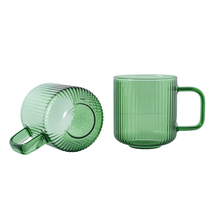 YKON koffiemok 4-pack 41 cl, Groen Vargen & Thor