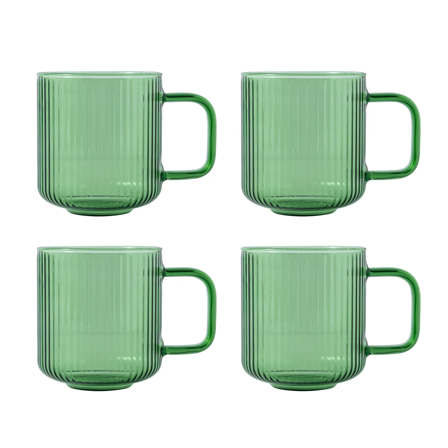 YKON koffiemok 4-pack 41 cl, Groen Vargen & Thor