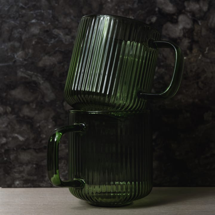 YKON koffiemok 4-pack 41 cl, Groen Vargen & Thor