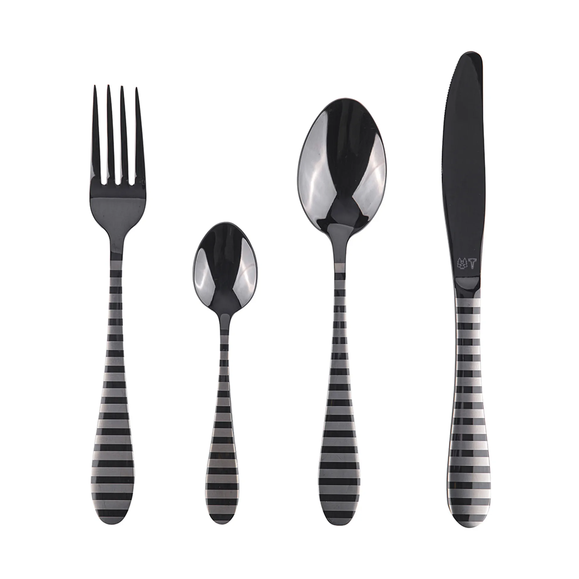 Zebra bestekset, 16-delig Vargen & Thor
