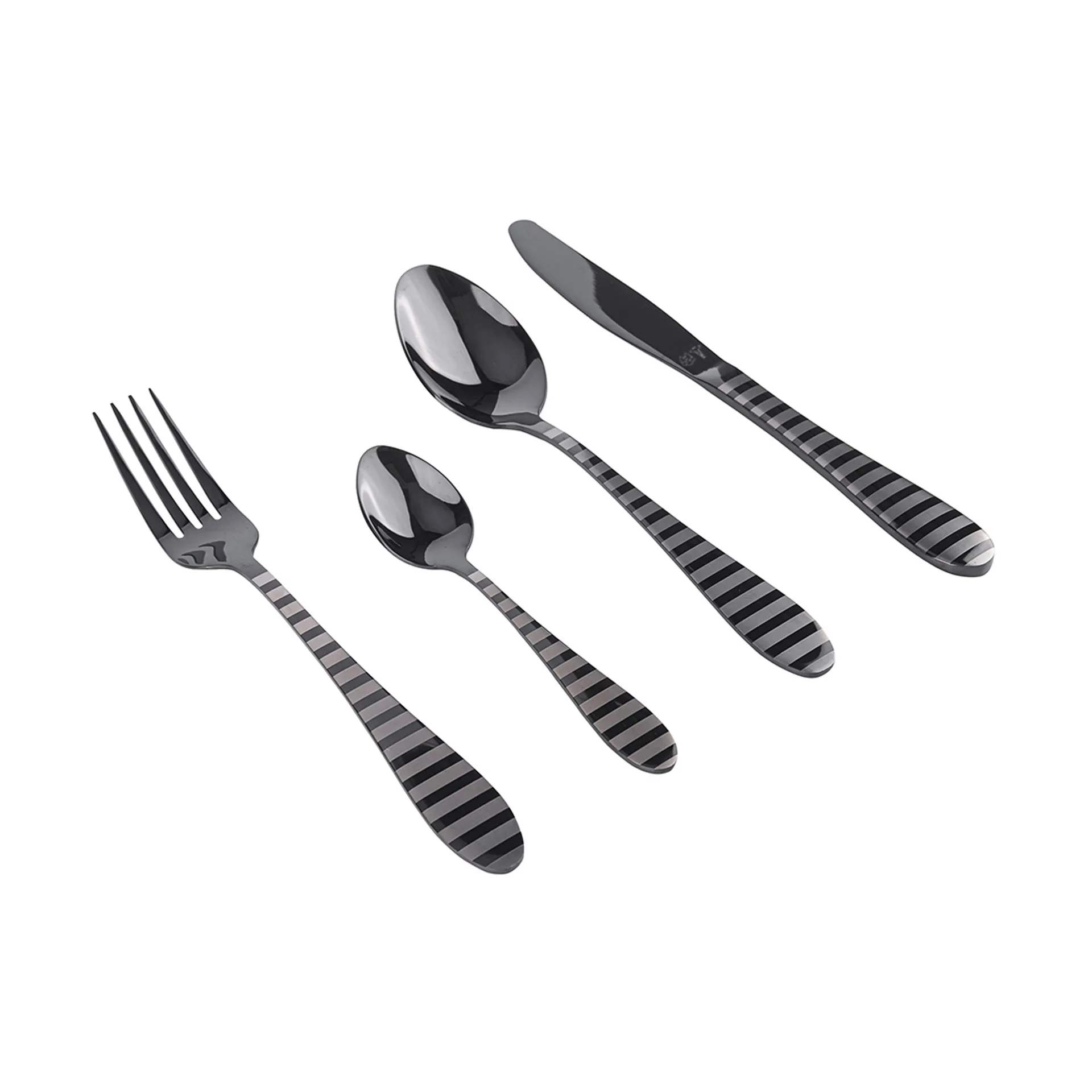 Zebra bestekset, 16-delig Vargen & Thor