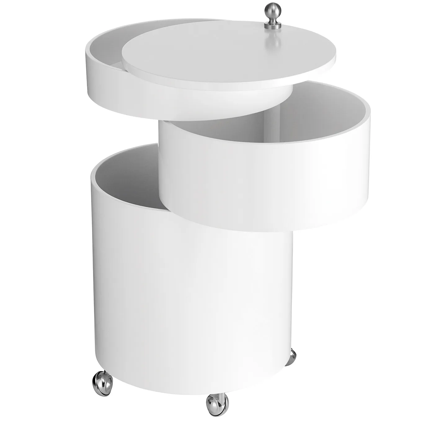 Barboy roltafel, Wit Verpan