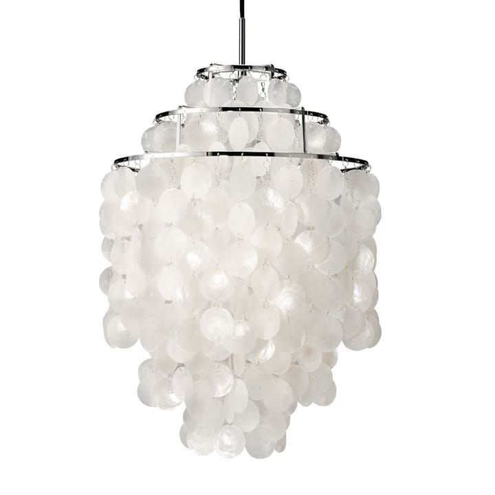 Fun 1 DM hanglamp - parelmoer, chroom - Verpan