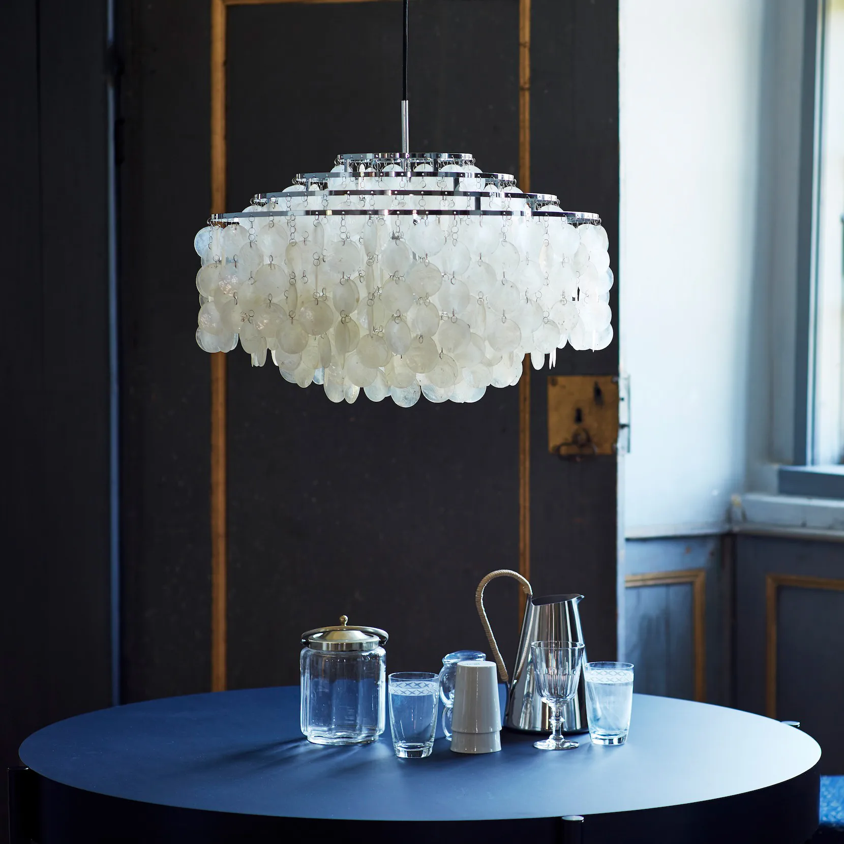 FUN 10DM plafondlamp, Chroom Verpan
