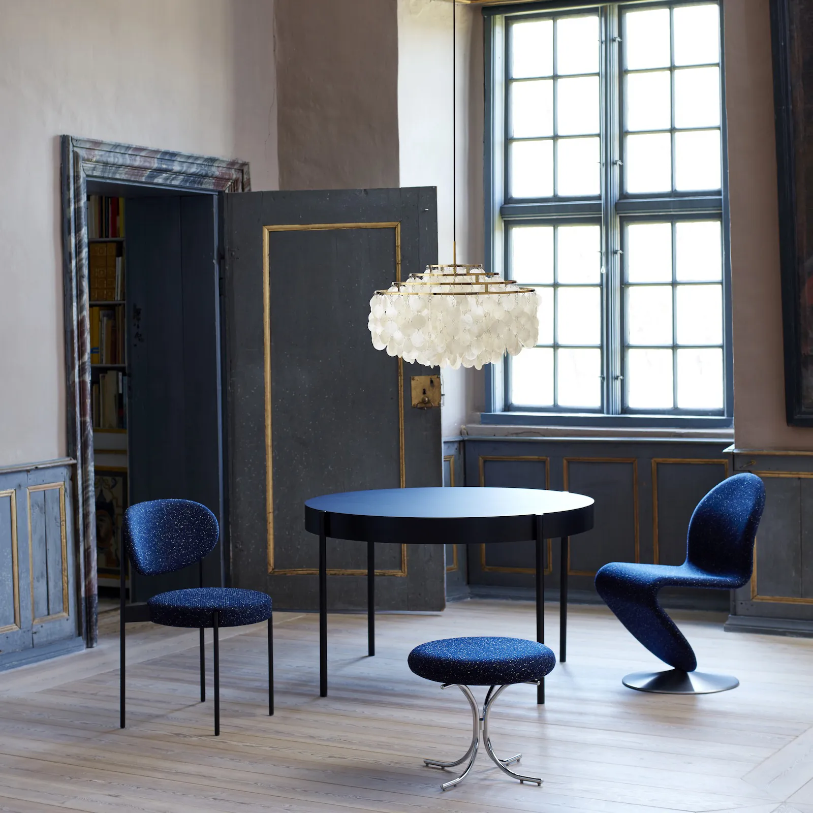 FUN 10DM plafondlamp, Messing Verpan