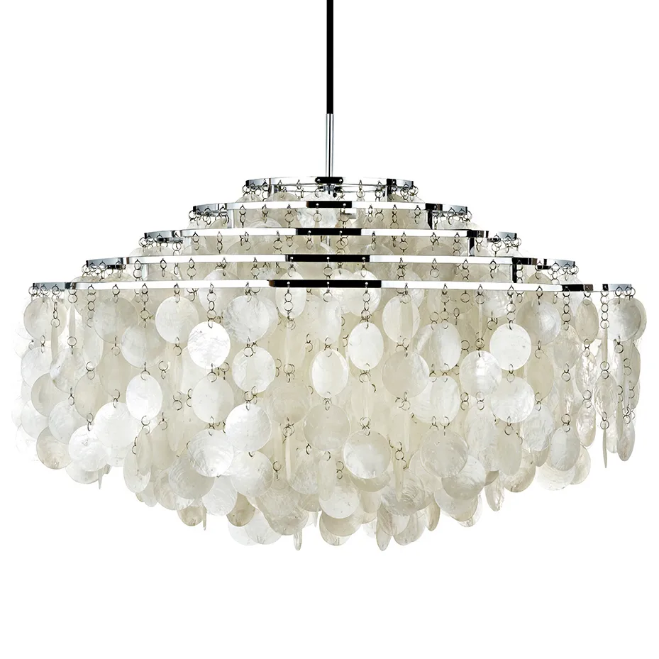 FUN 11DM plafondlamp, Chroom Verpan