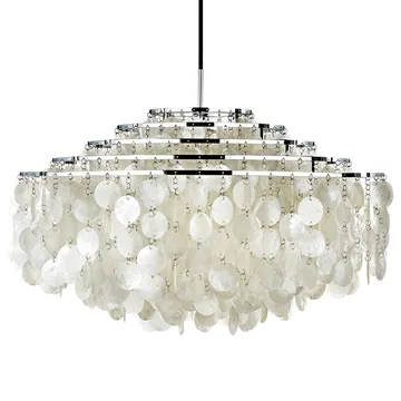 FUN 11DM plafondlamp - Chroom - Verpan