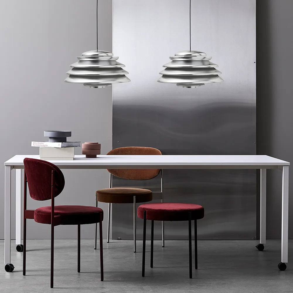 Hive hanglamp, aluminium Verpan