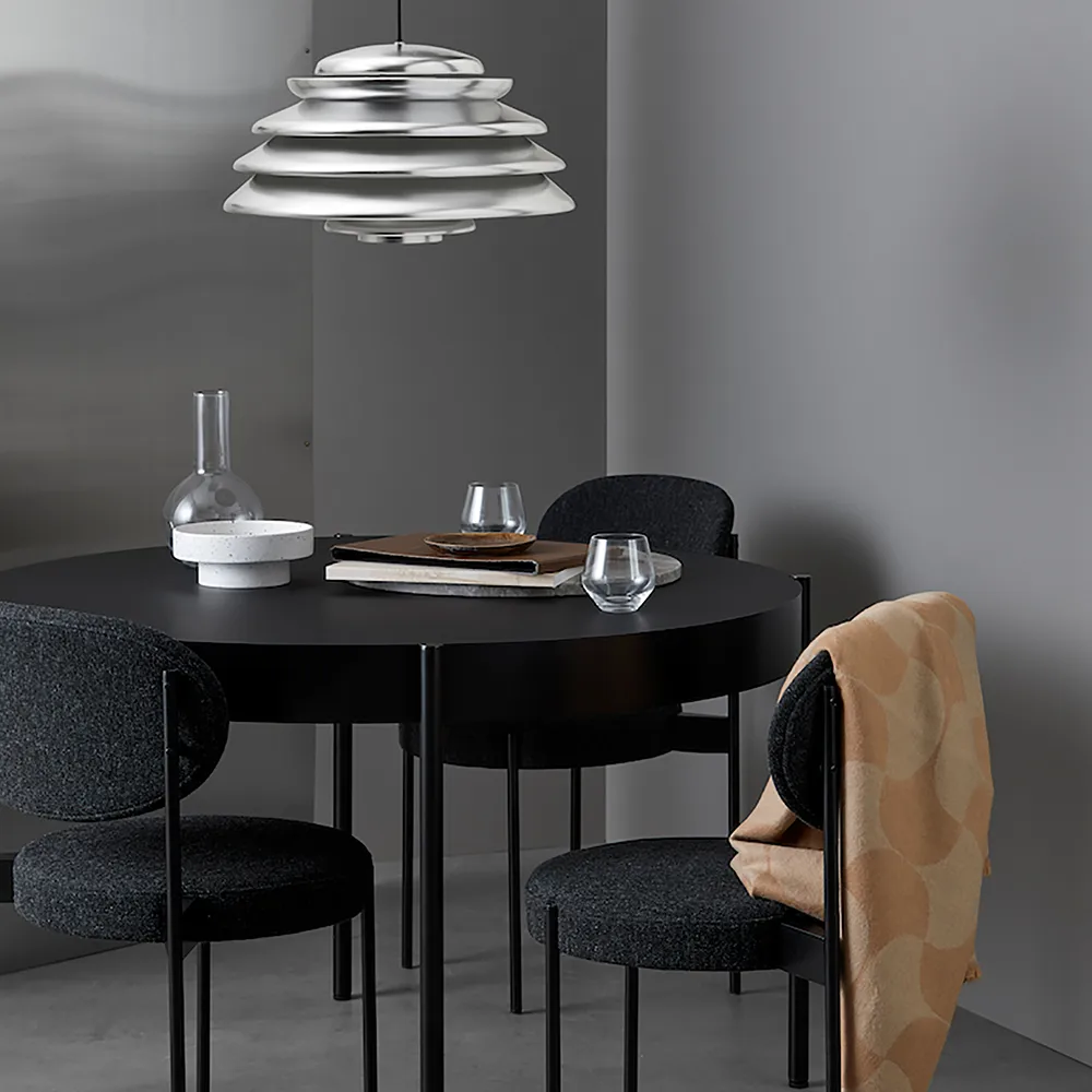 Hive hanglamp, aluminium Verpan