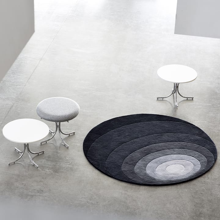 Luna vloerkleed Ø120 cm, Grey Verpan