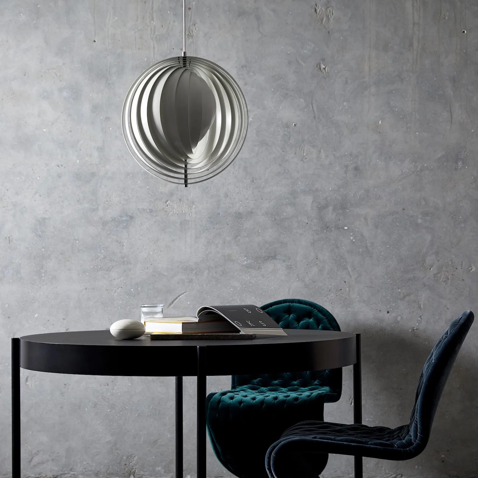Moon plafondlamp, Wit, Ø44,5 cm Verpan