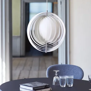 Moon plafondlamp - Wit, Ø44,5 cm - Verpan