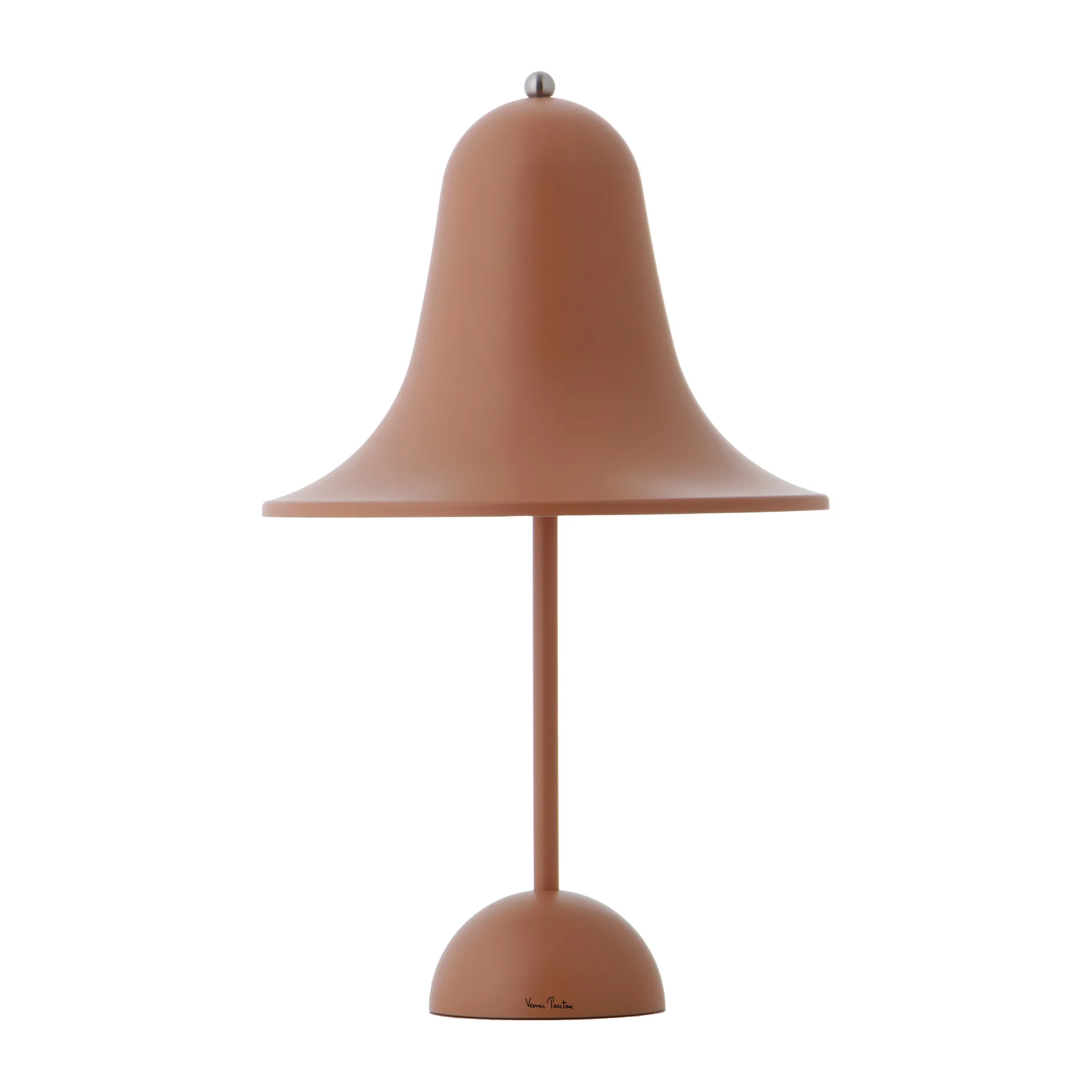 Pantop portable tafellamp 30 cm, Matt terracotta Verpan