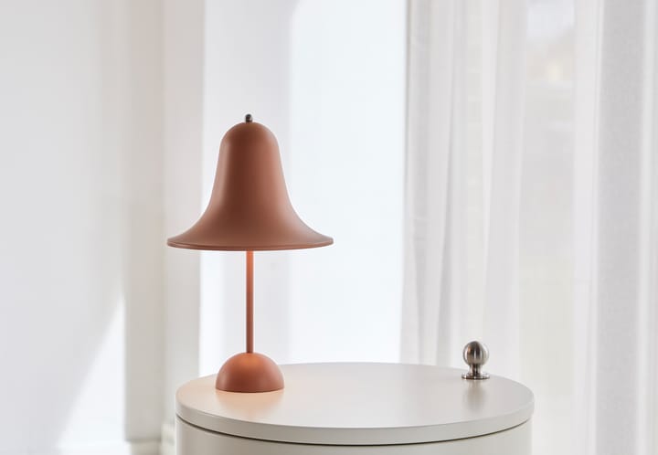 Pantop portable tafellamp 30 cm, Matt terracotta Verpan