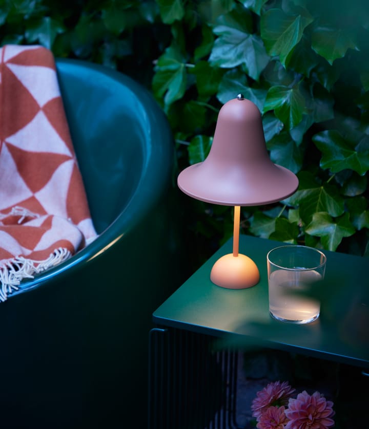 Pantop portable tafellamp 30 cm, Matt terracotta Verpan