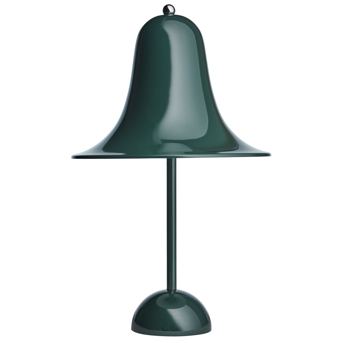 Verpan Pantop tafellamp Ø23 cm Dark green
