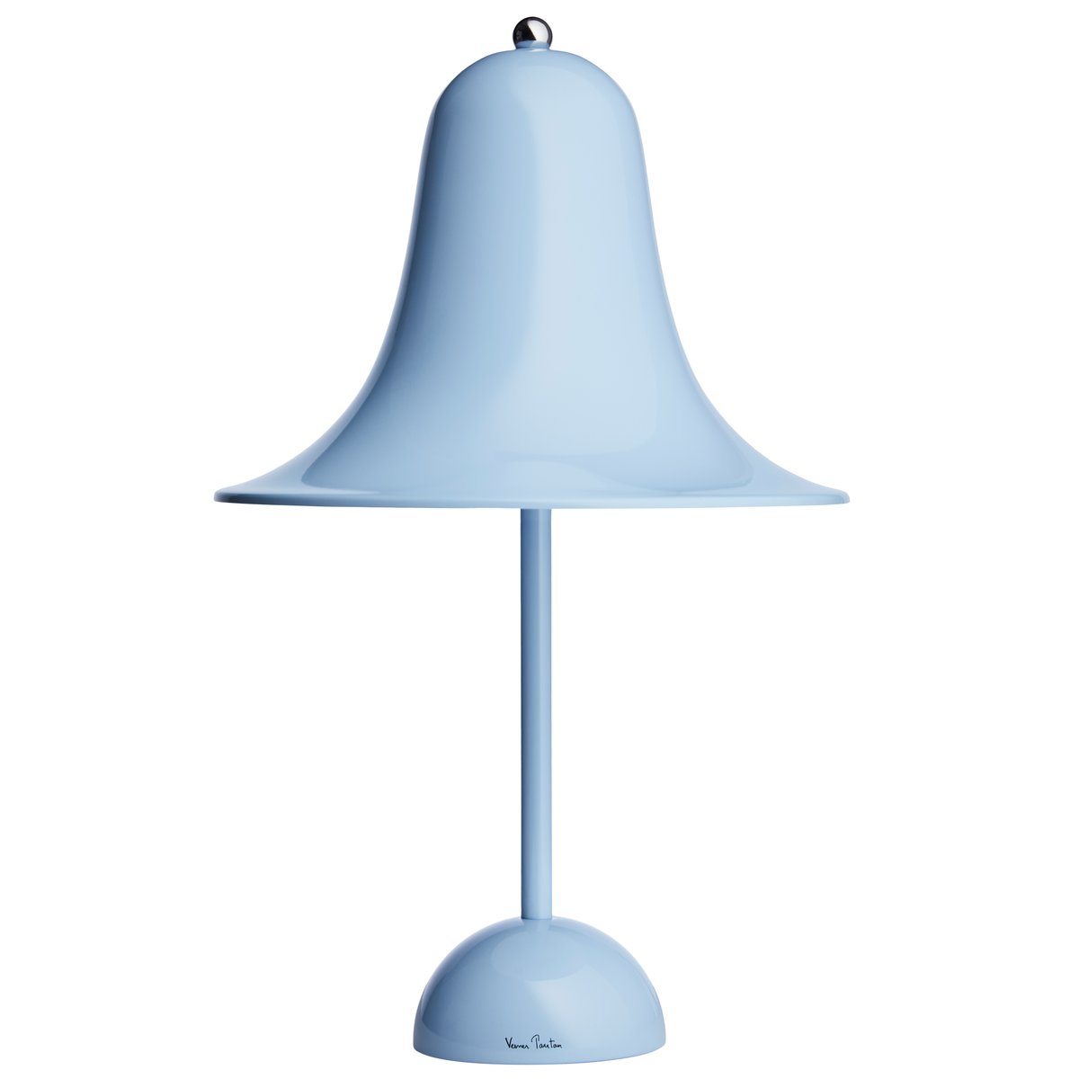 Verpan Pantop tafellamp Ø23 cm Light blue