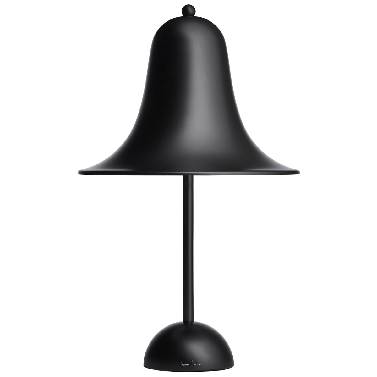 Verpan Pantop tafellamp Ø23 cm Matt black