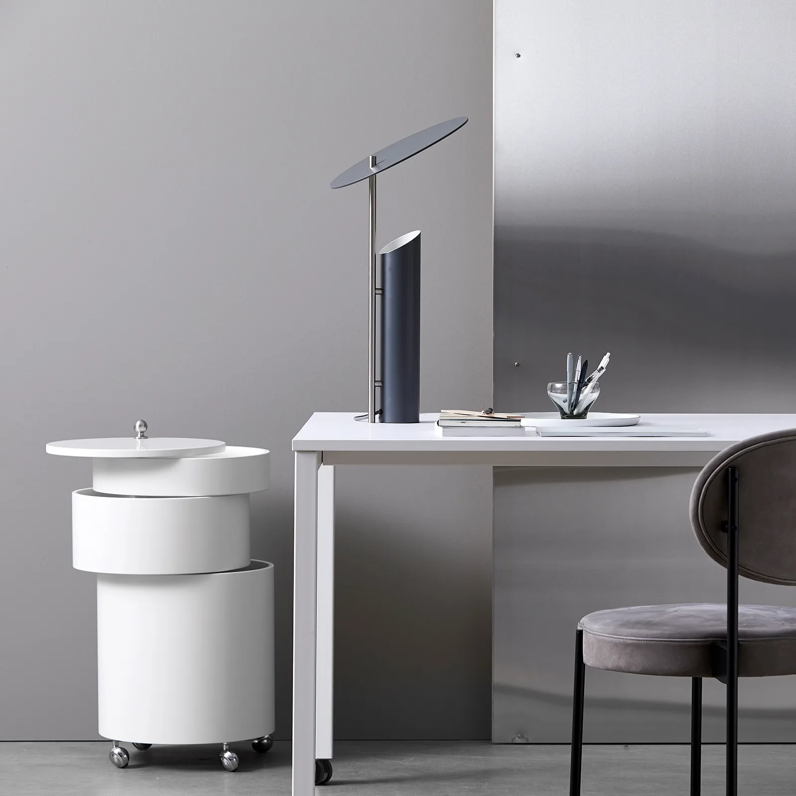 Reflect tafellamp, Grijs Verpan