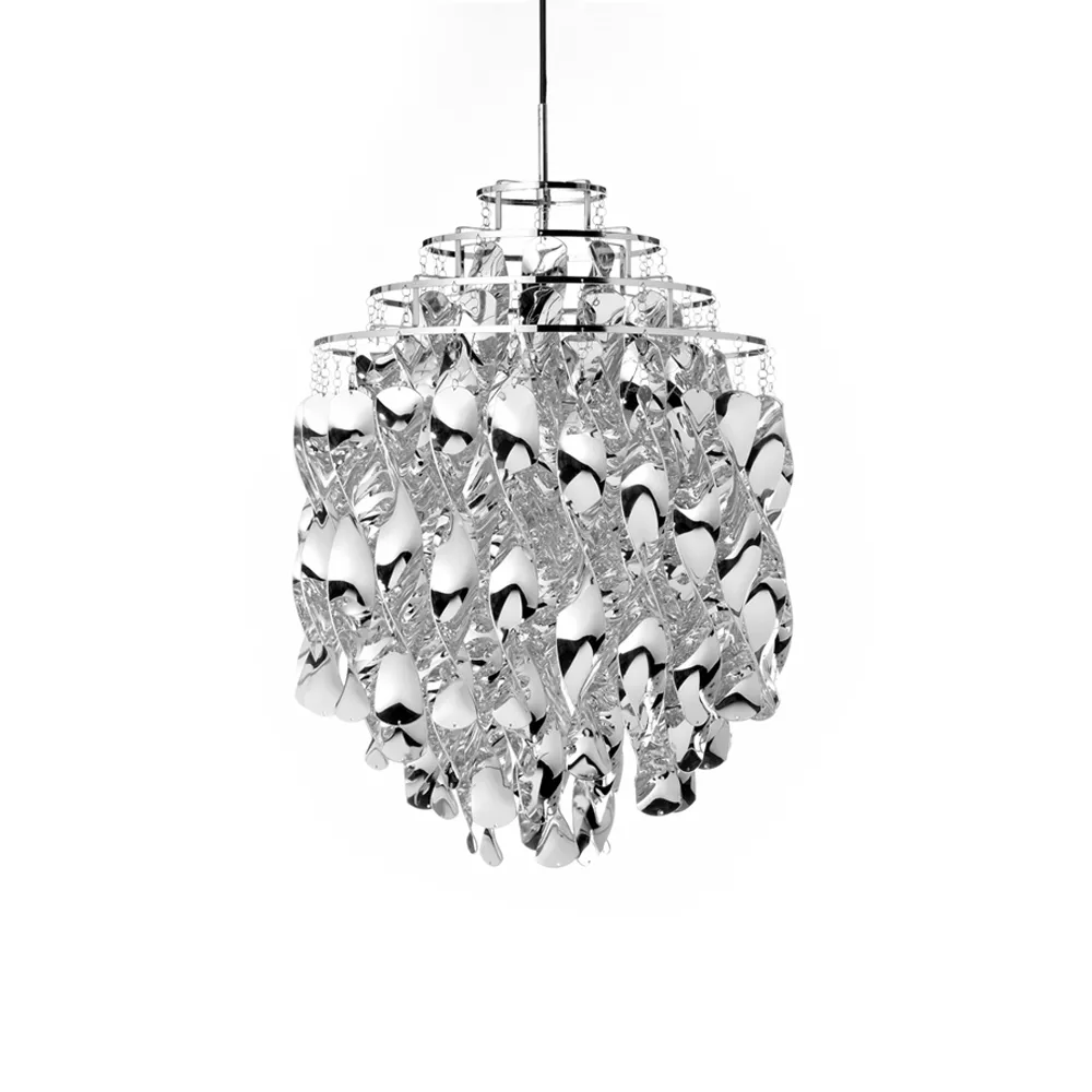 Spiral SP01 hanglamp, zilver Verpan