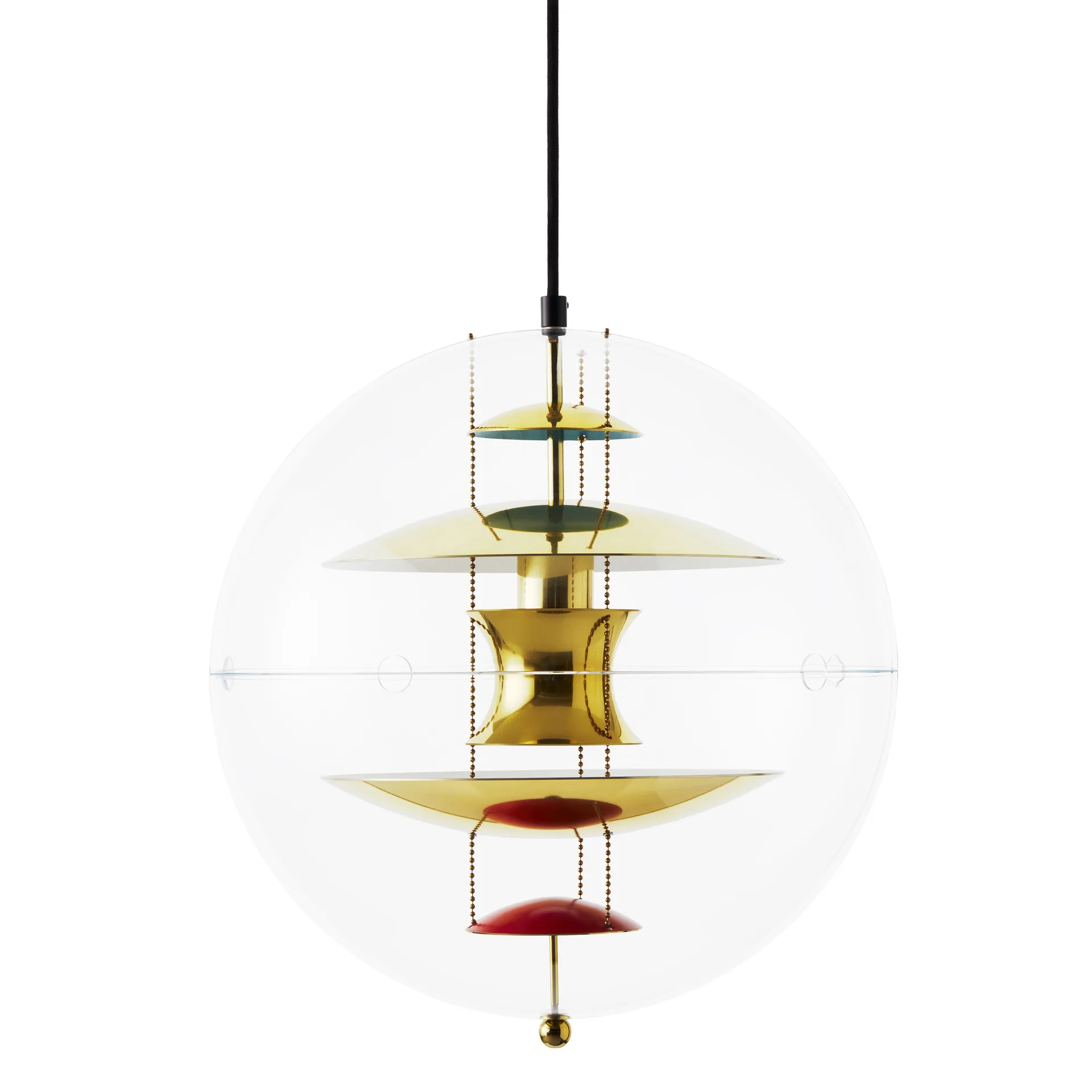 VP Globe Brass plafondlamp, Ø40 cm Verpan