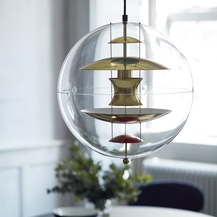 VP Globe Brass plafondlamp, Ø40 cm Verpan