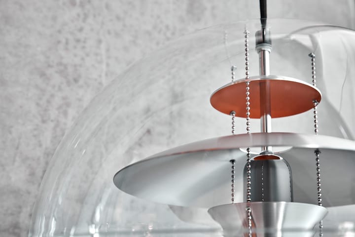VP Globe Brushed Alu plafondlamp, Ø40 cm Verpan
