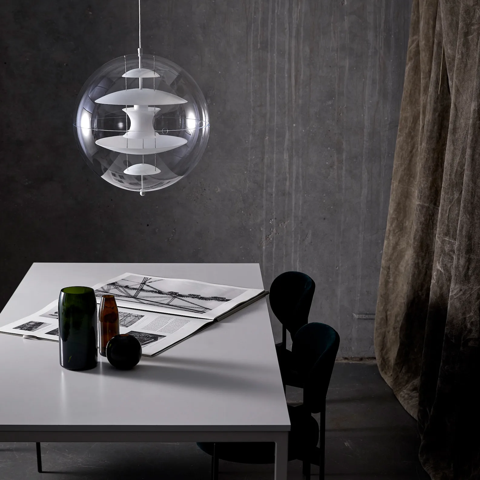 VP Globe Glass plafondlamp, Ø40 cm Verpan