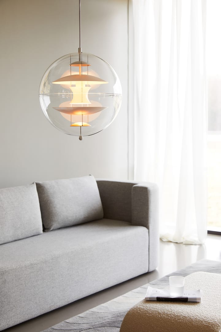 VP Globe Warm Peach plafondlamp, Ø40 cm Verpan