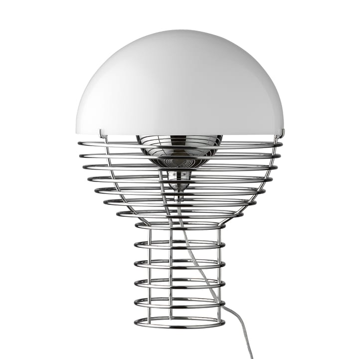Wire tafellamp Ø40 cm, Wit Verpan