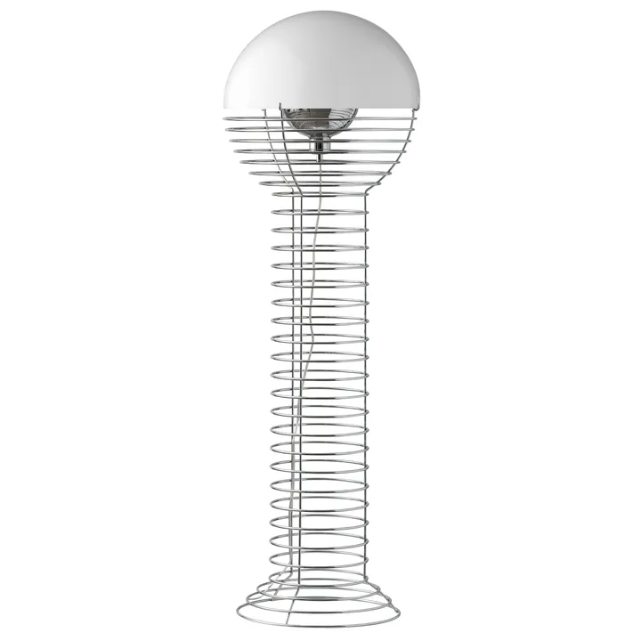 Wire vloerlamp - Wit - Verpan