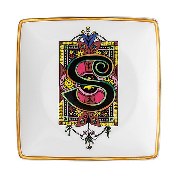 Versace Holiday Alphabet schotel 12 cm 7-pack, Versace Versace