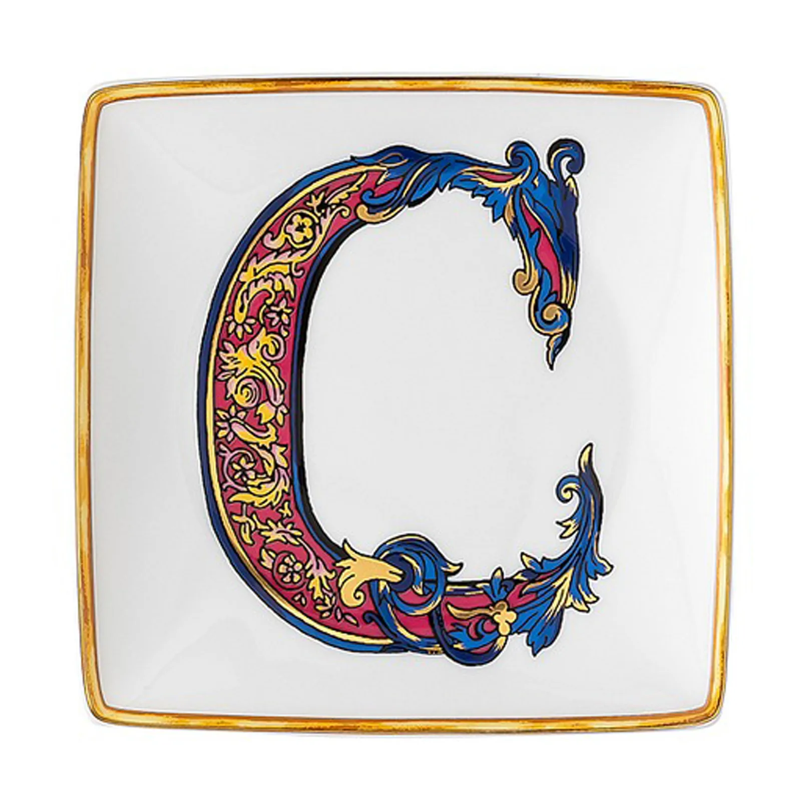 Versace Holiday Alphabet schotel 12 cm 7-pack, Versace Versace