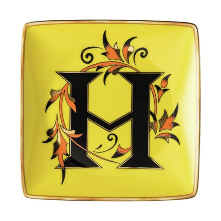 Versace Holiday Alphabet schotel 12 cm - H - Versace