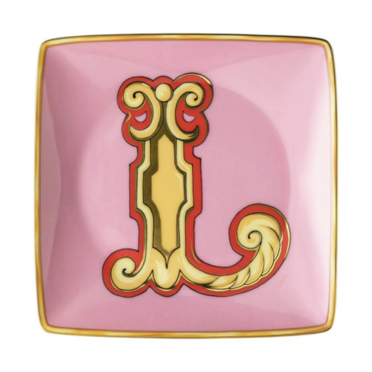 Versace Holiday Alphabet schotel 12 cm, L Versace
