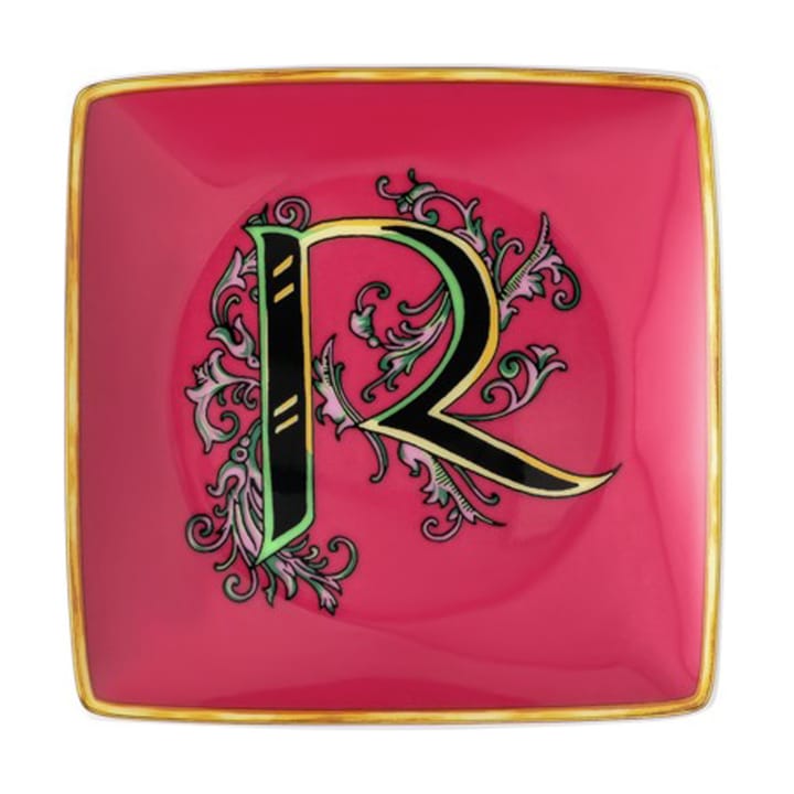 Versace Holiday Alphabet schotel 12 cm - R - Versace