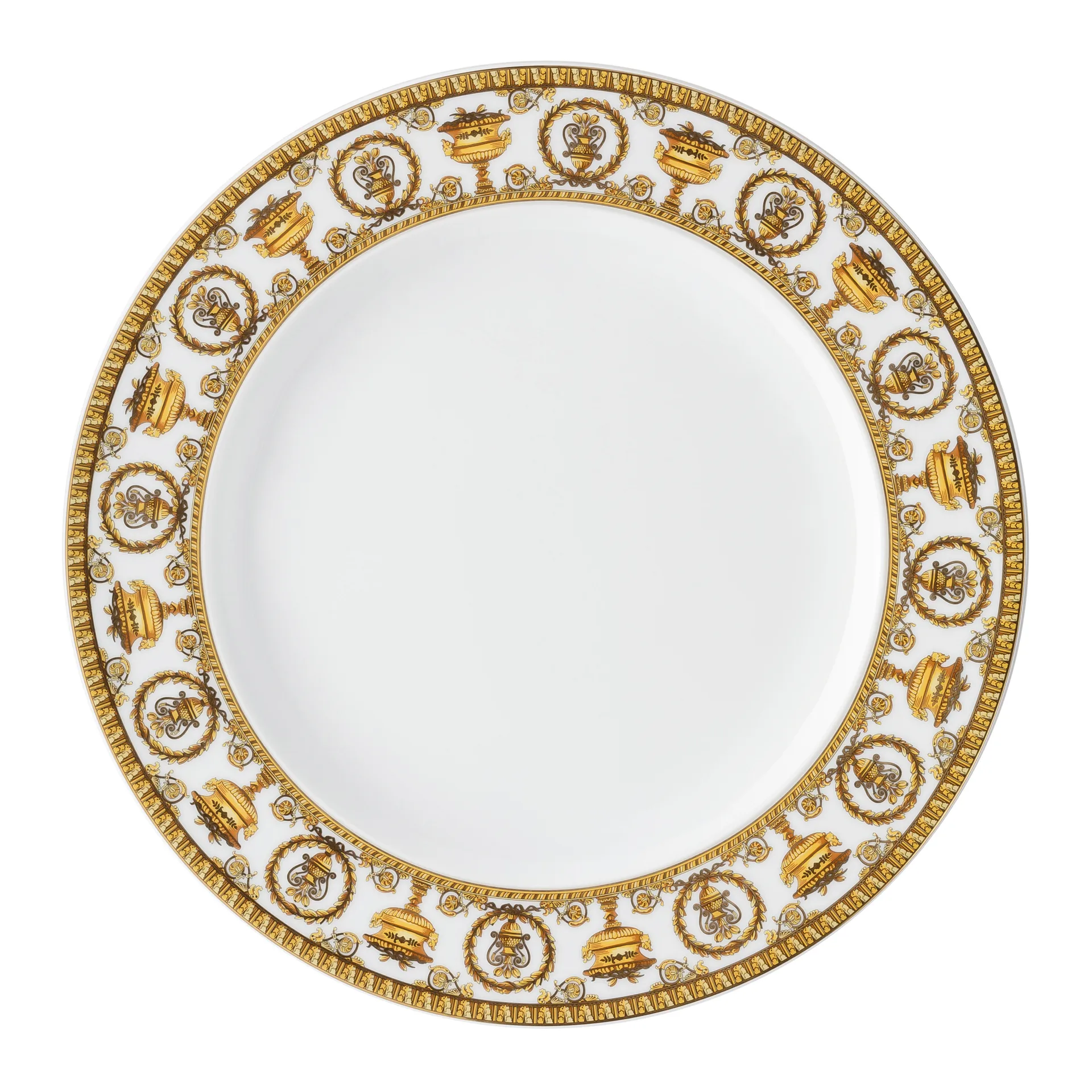 Versace I love Baroque bord, Bianco Versace