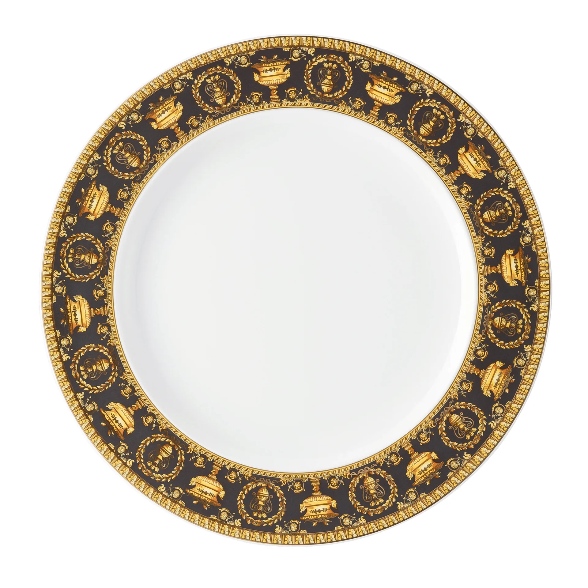 Versace I love Baroque bord, Nero Versace