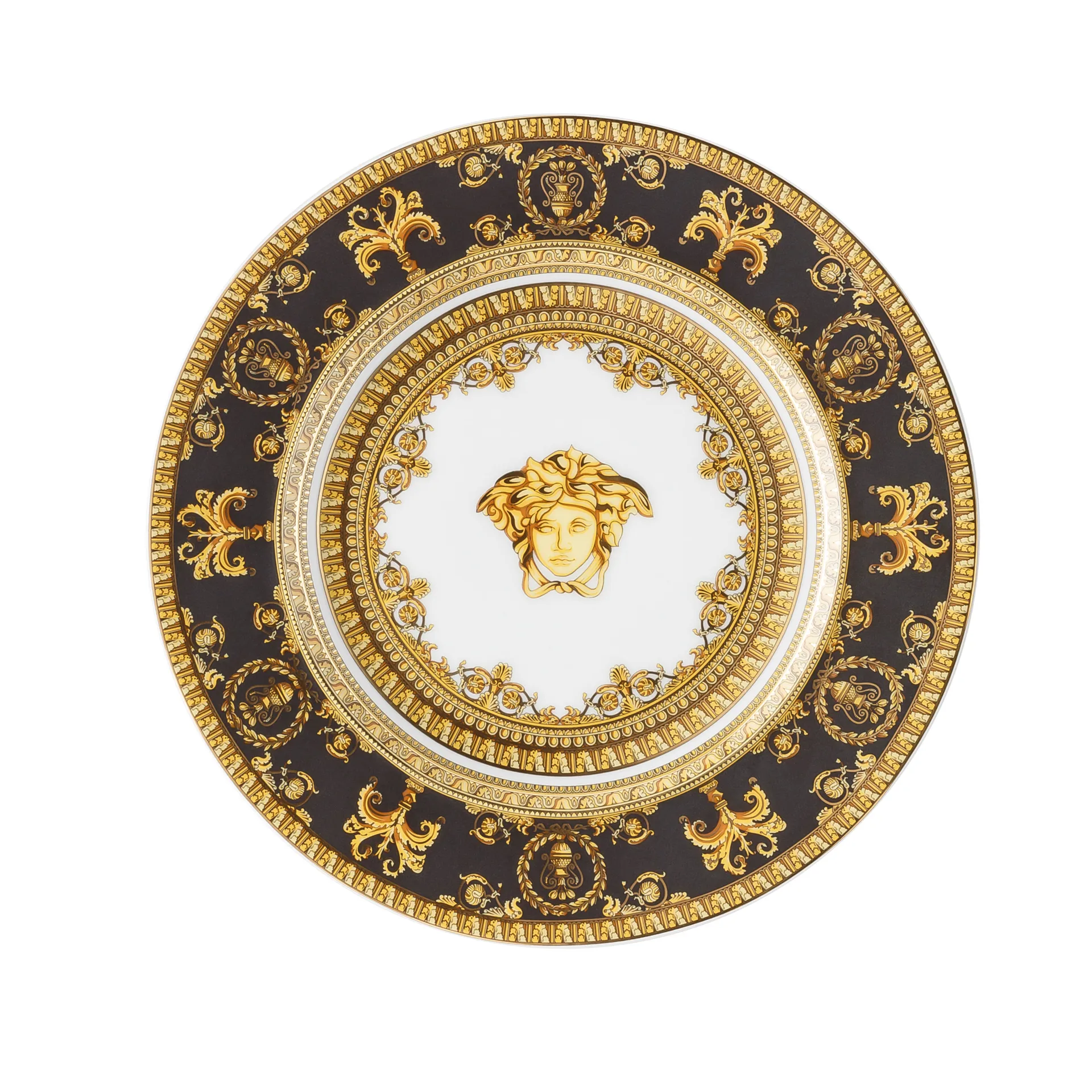 Versace I love Baroque bordje, Nero Versace