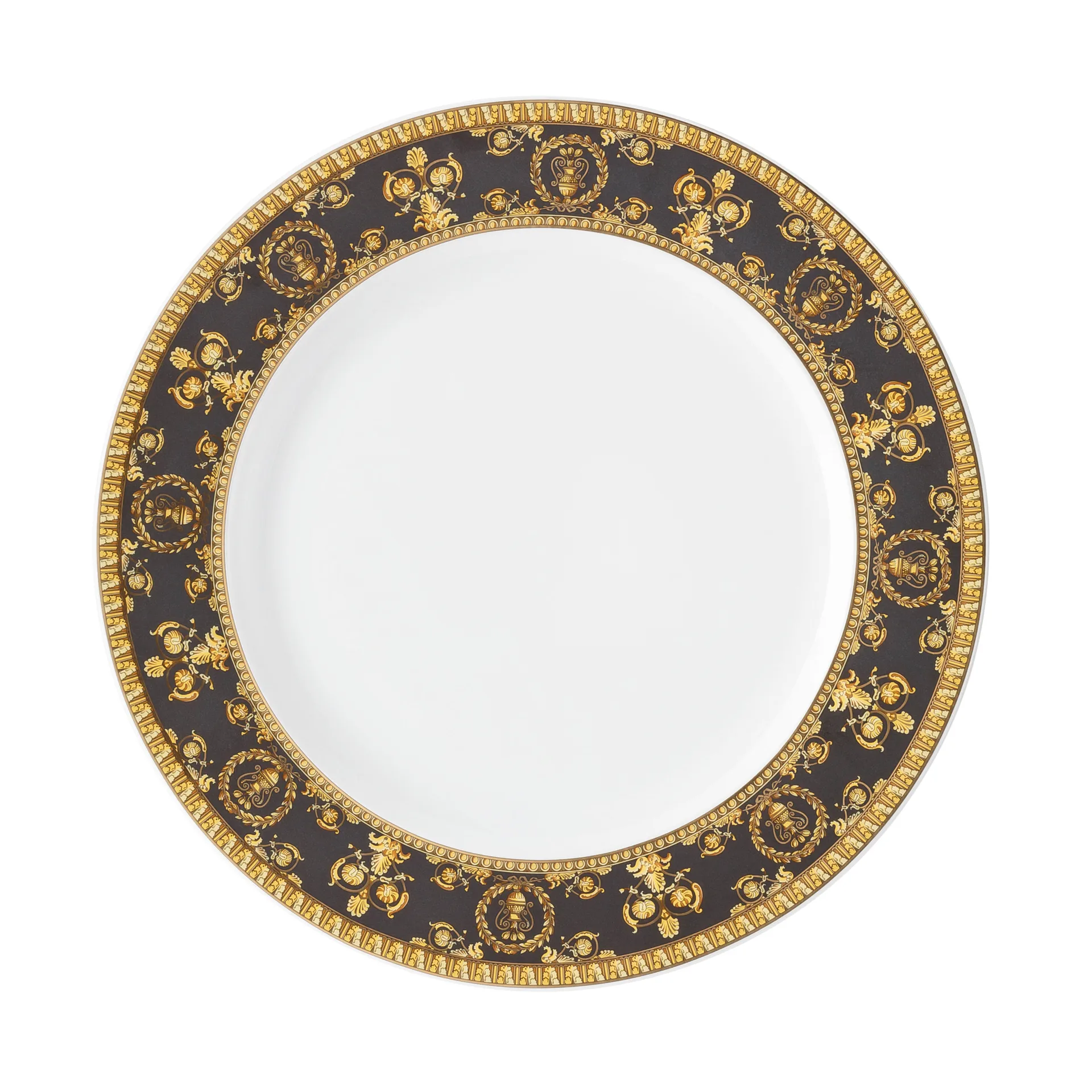 Versace I love Baroque dessertbord, Nero Versace